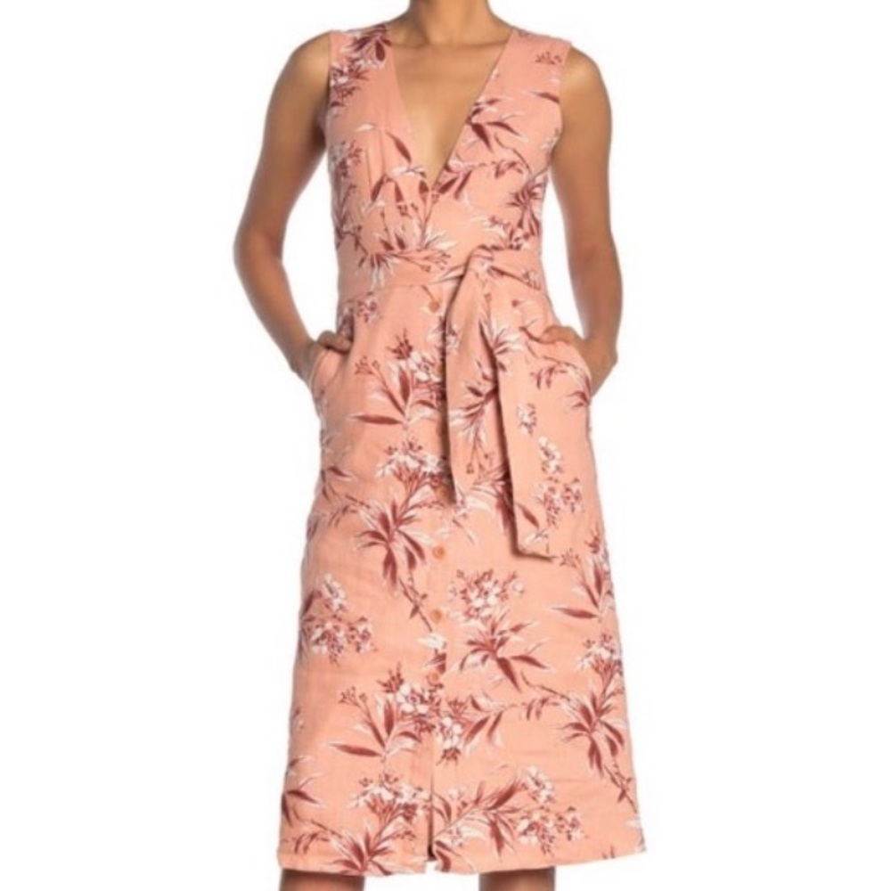 Joie linen dress XS